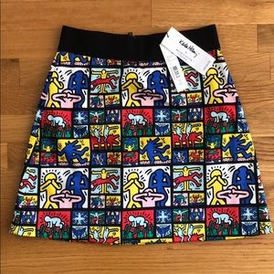 Keith Haring x Alice & Olivia Skirt (0)